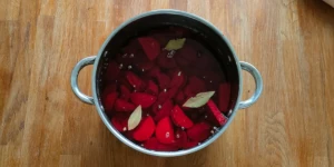 Polish Borscht, beetroot soup with dumplings - Barszcz czerwony z uszkami - borscht-6