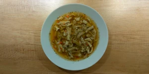 Polish beef tripe (flaczki wołowe)