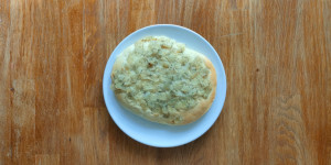 Cebularz - a cake with onion and poppy seeds