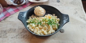 Halušky - Slovak Potato Dumplings with Bryndza