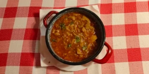 Pacalpörkölt - Hungarian Tripe Stew