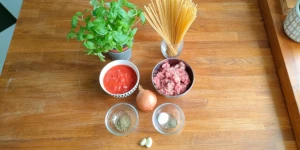 Pastitsio - Greek Pasta Casserole ingredients