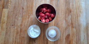 Rice with Strawberries (Ryż z Truskawkami) ingredients