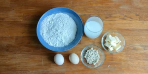 Trdelnik - Slovakian chimney cake ingredients